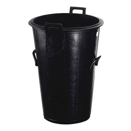 Cubell Brossa Goma Reforçat 80 Lts Amb Tapa