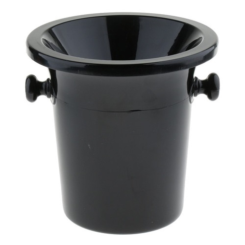 Escupidera Plàstic Negre 3 Litres