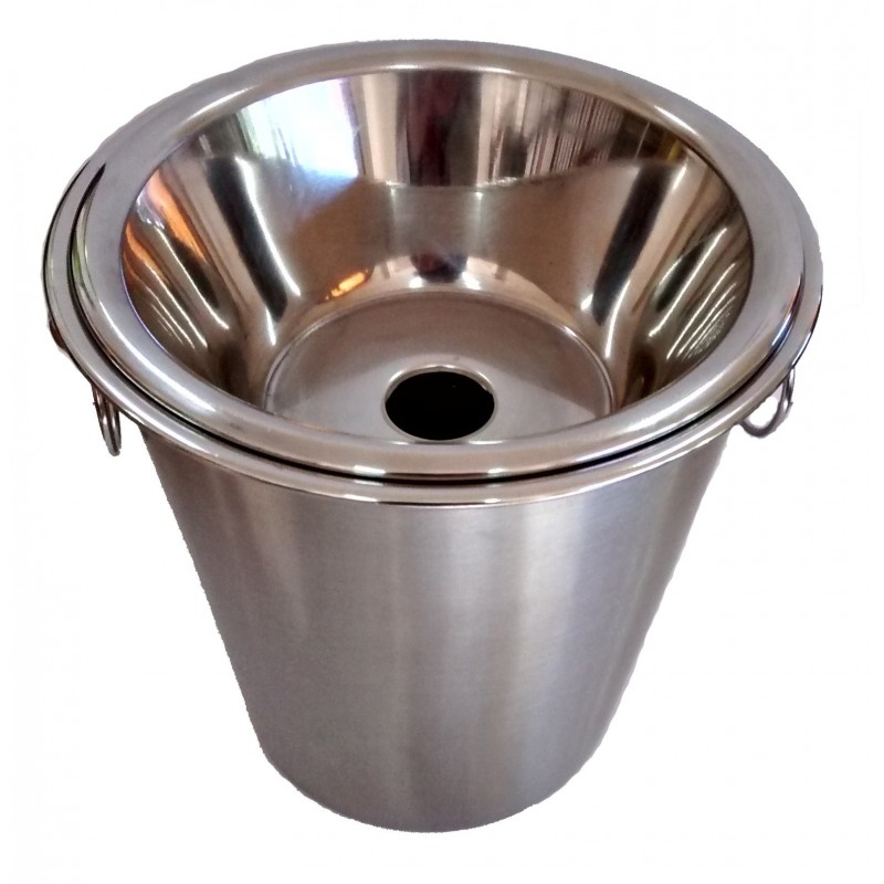 Escupidera Inox Mitjana