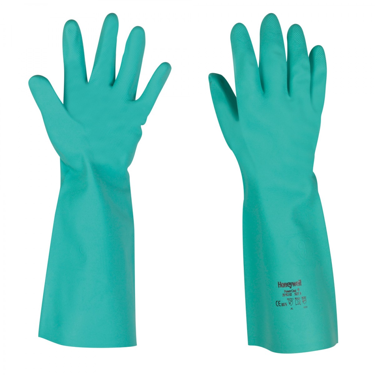 Guants Nitril Verd Super Llarg Ref. Nitri Guard