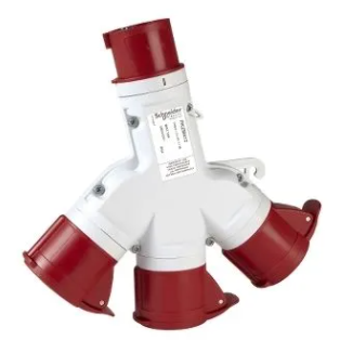 Endoll “lladre” 3 Sortides, 4 Puntes, 16 A