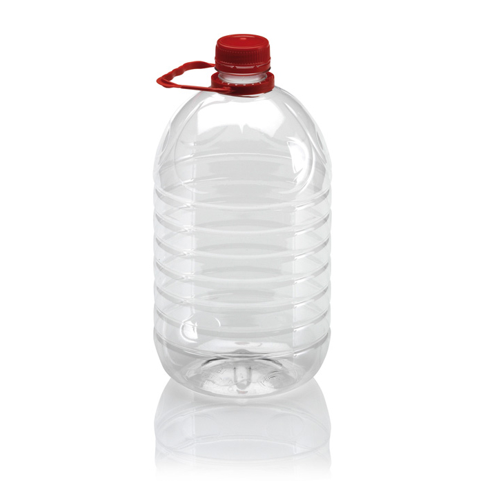 Garrafa Pet 5L Vermella Rosca, Nansa Vermella + Tap