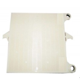 Placa Plàstic Intermitja 40 X 40 Blanca