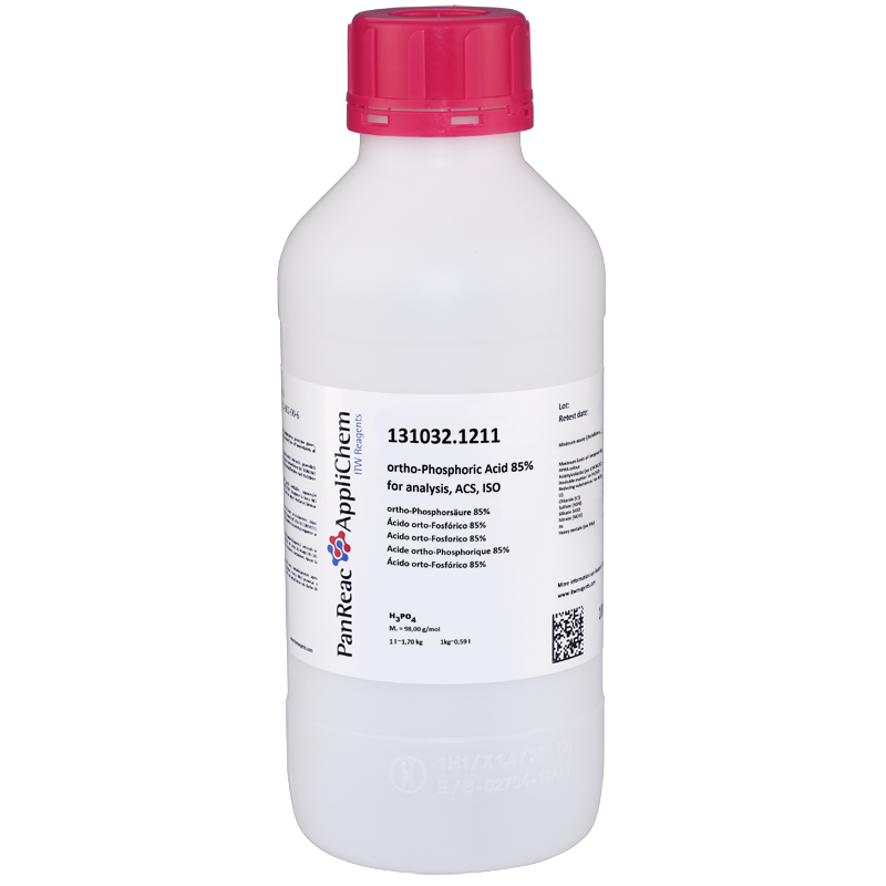 Àcid Orto-Fosfòric 85% 1000 Ml. PANREAC