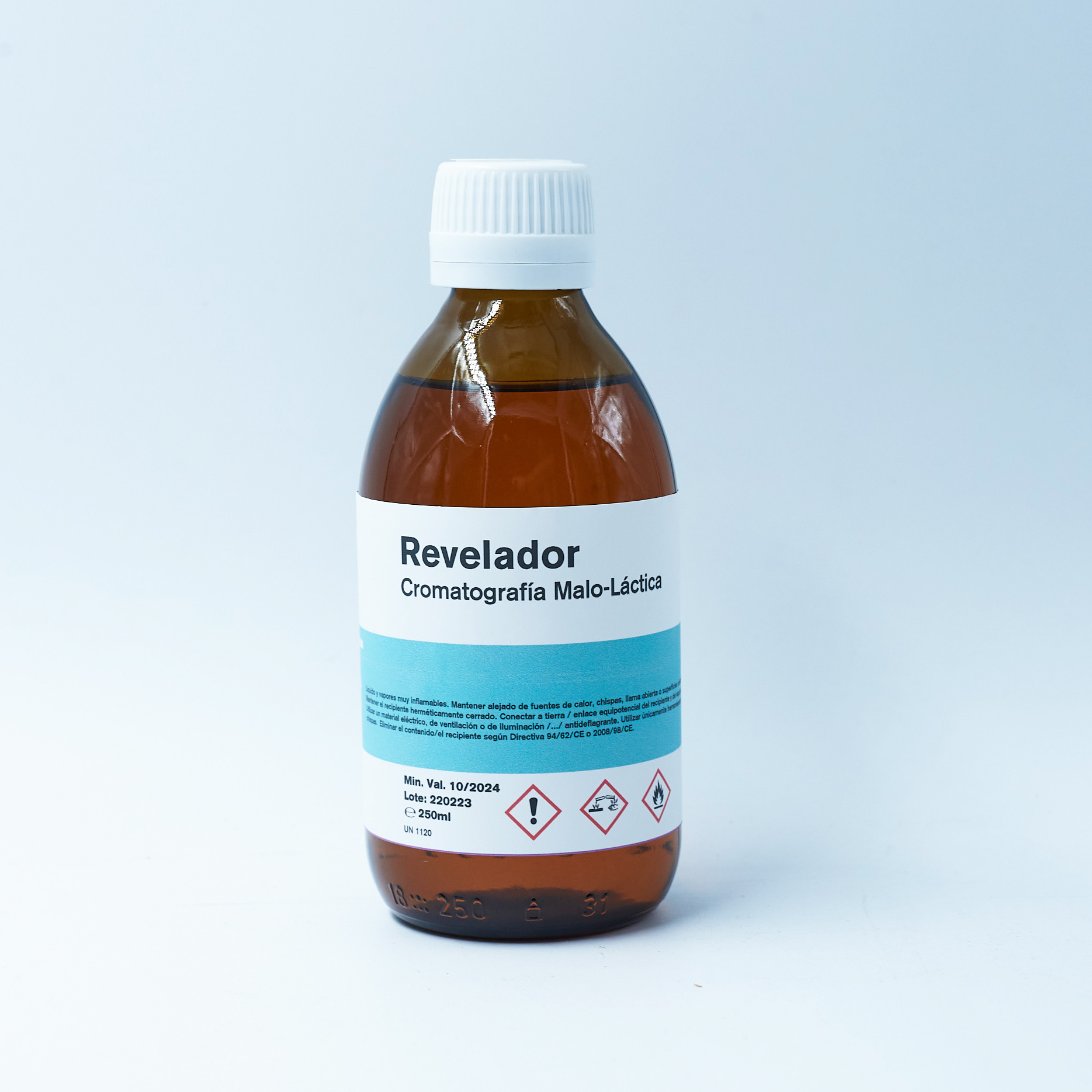 Revelador Cromatografia Malo-làctica 250 Ml. GAB