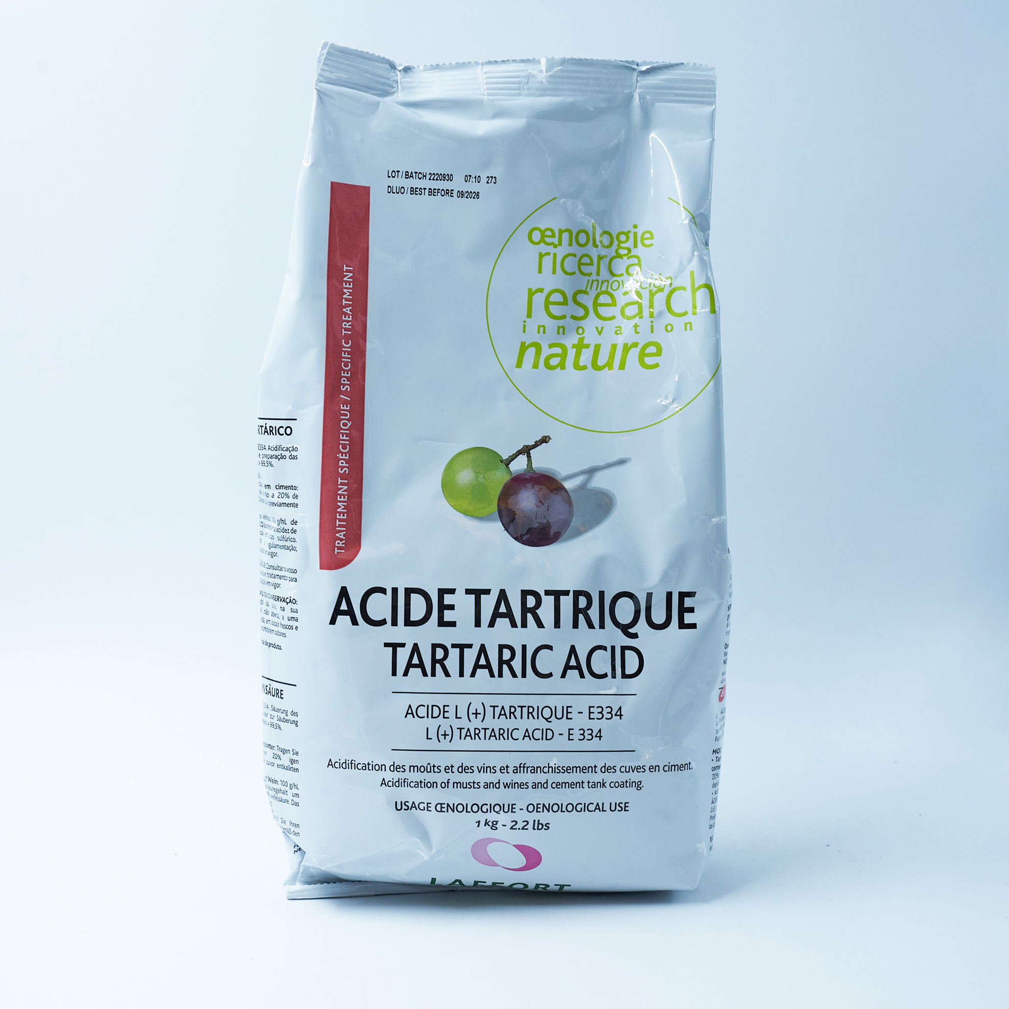 Àcid Tartàric LF 1 Kg