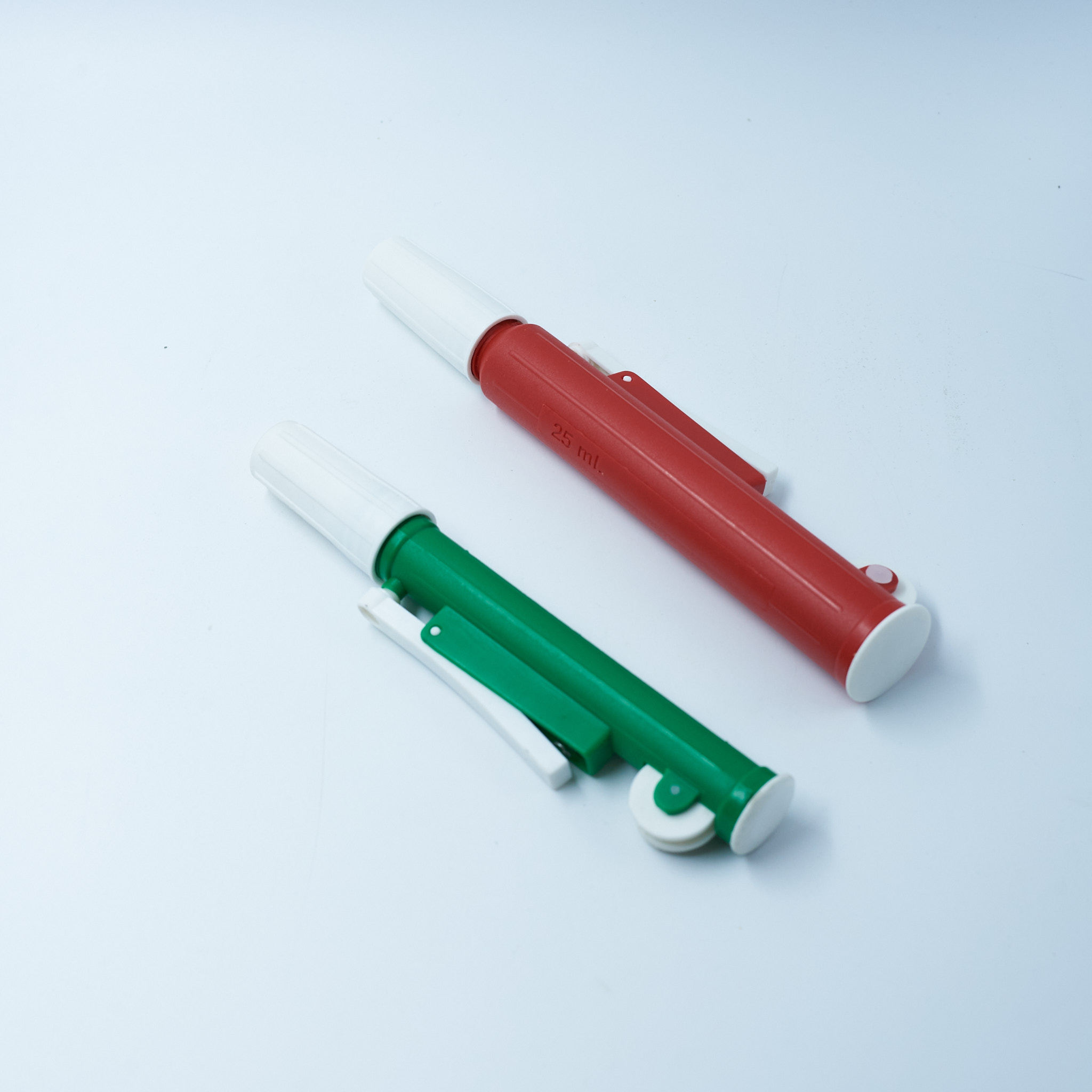 Aspirador Pipetes Verd (10ml), Vermell (25ml), Blau (2ml)