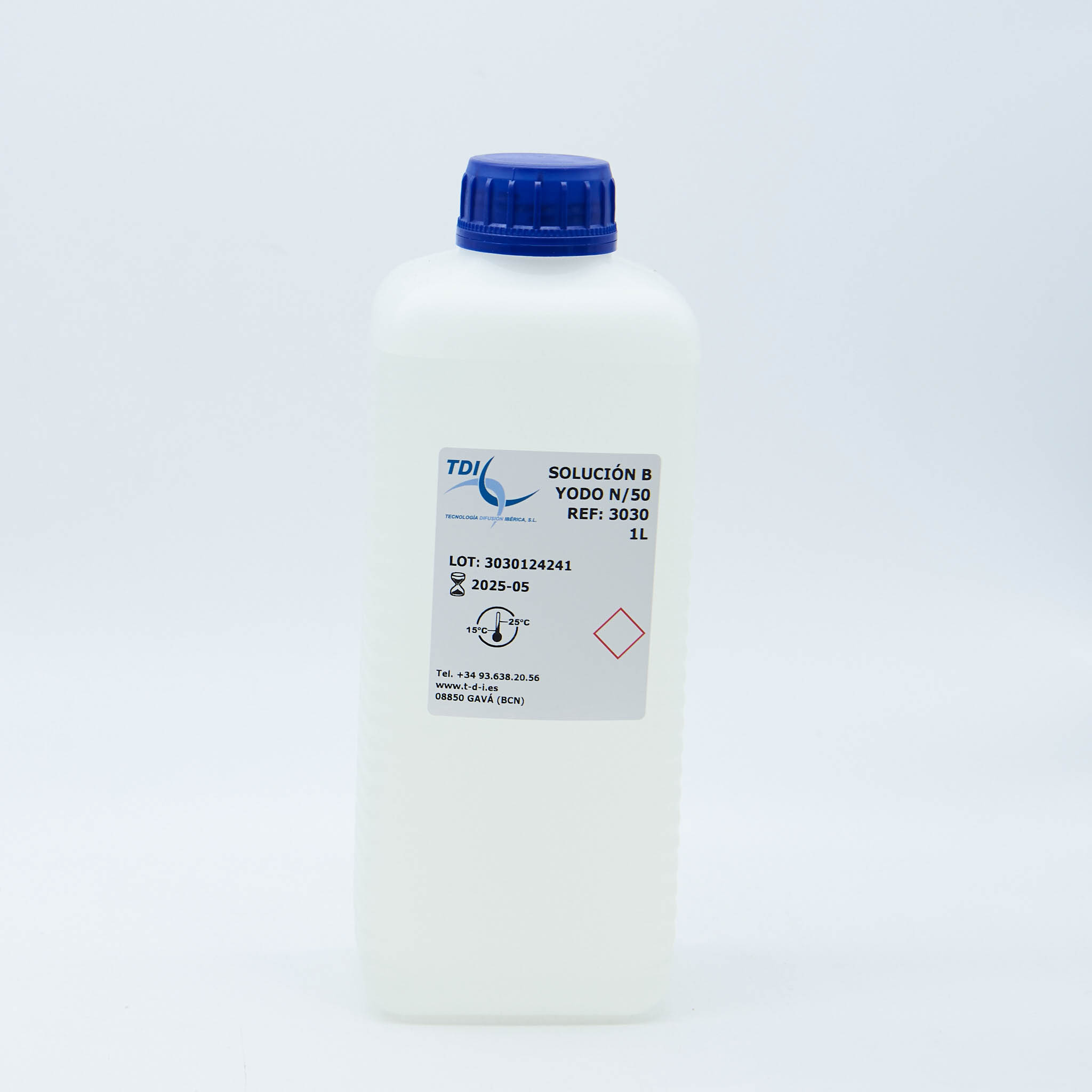 Solució B Yodo N/50 KIKIO3 (Eno20) 1000 Ml.